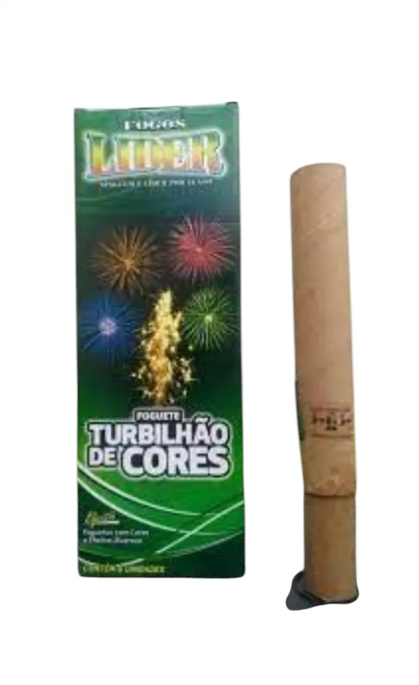 FOGUETE TURBILHÃO DE CORES